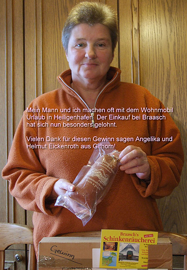 Gewinner vom Schinken Schätzen