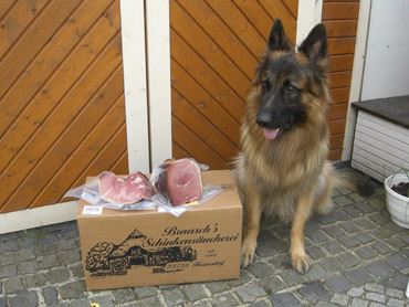 Gewinner vom Schinken Schätzen