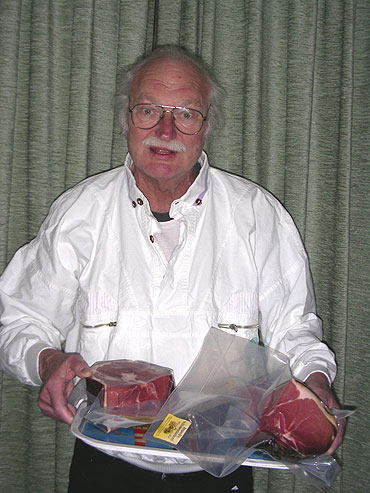 Gewinner vom Schinken Schätzen