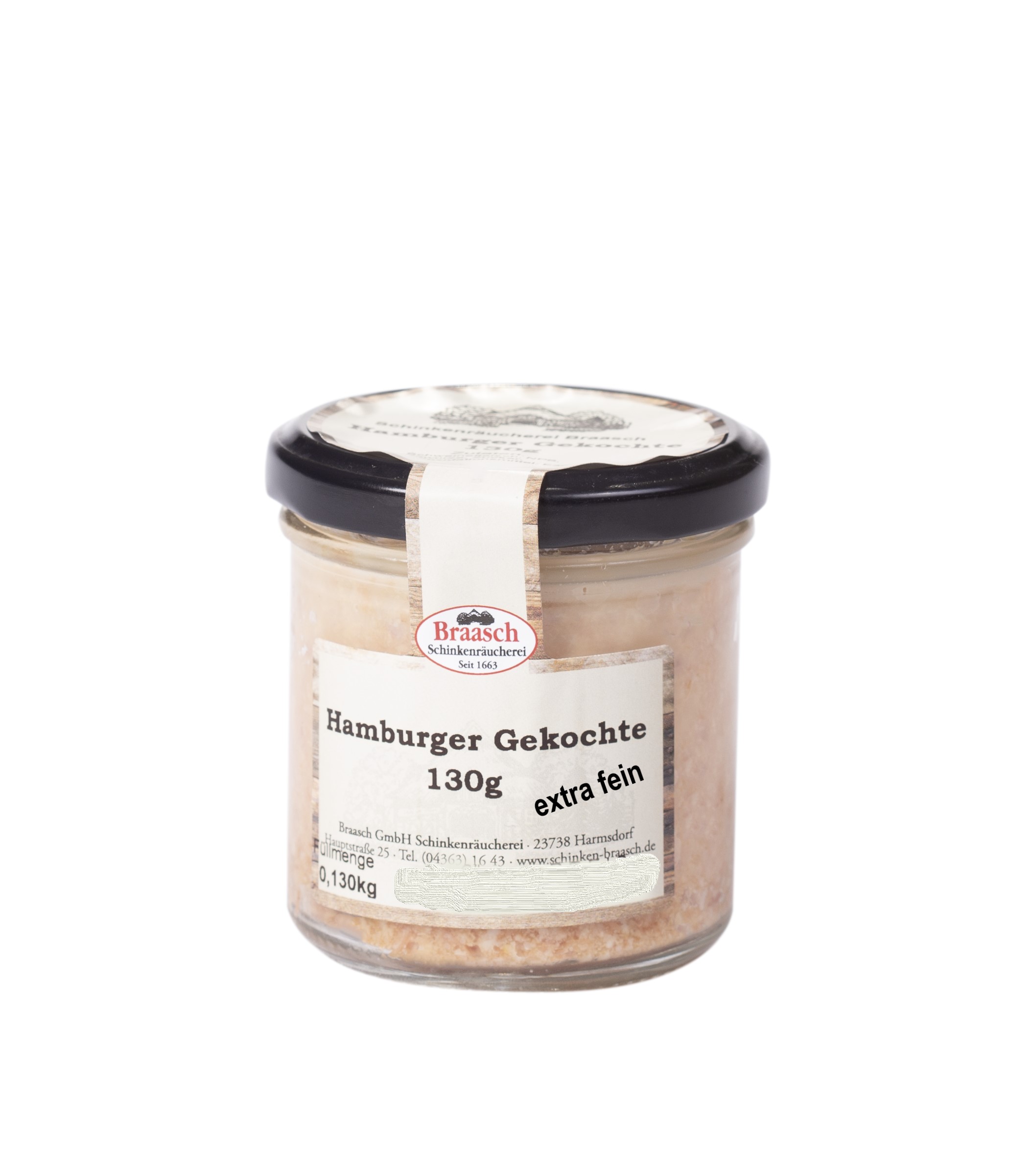 Hamburger Gekochte extra fein im Glas | 611-2