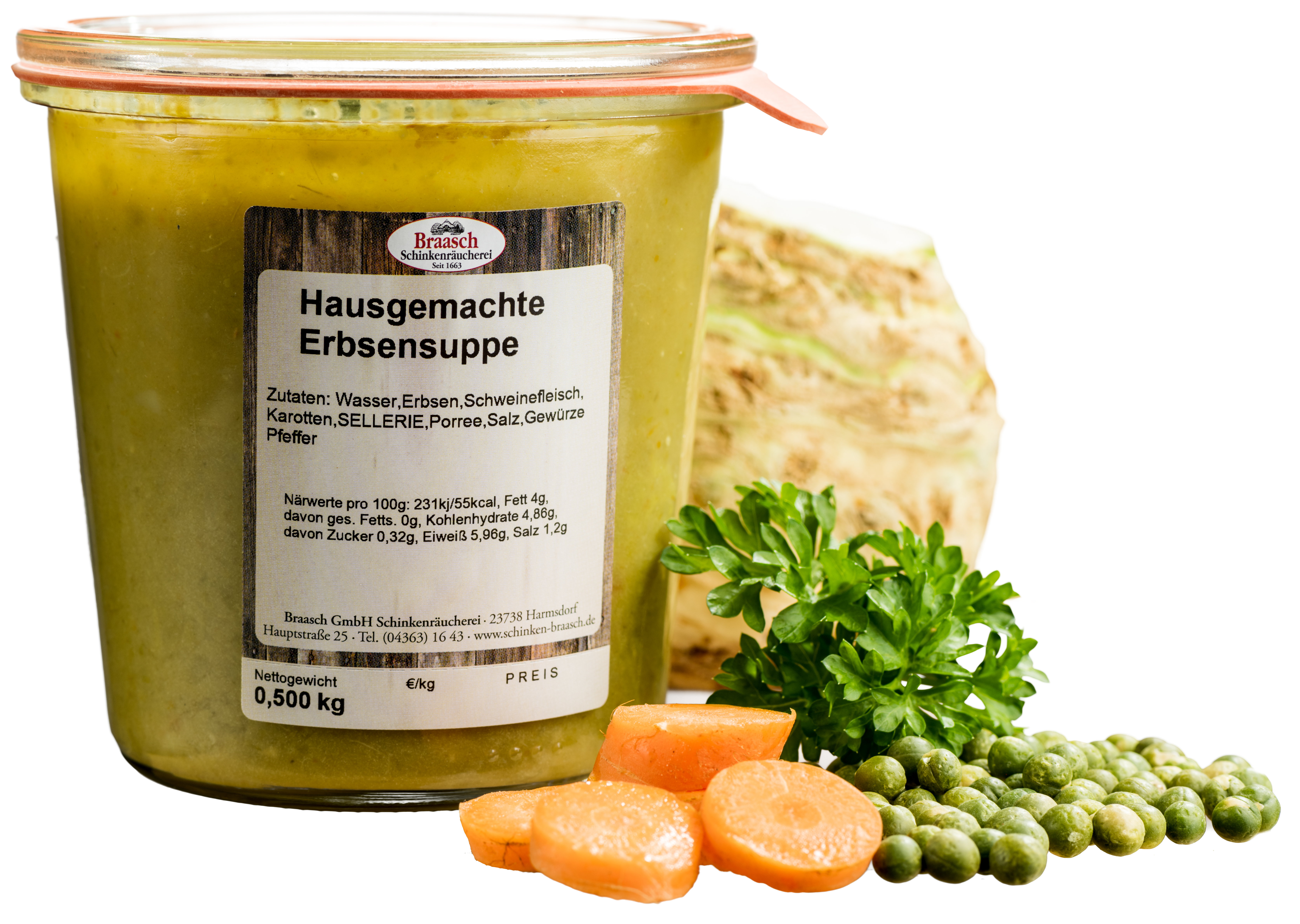 Erbsensuppe-500g Erbsensuppe