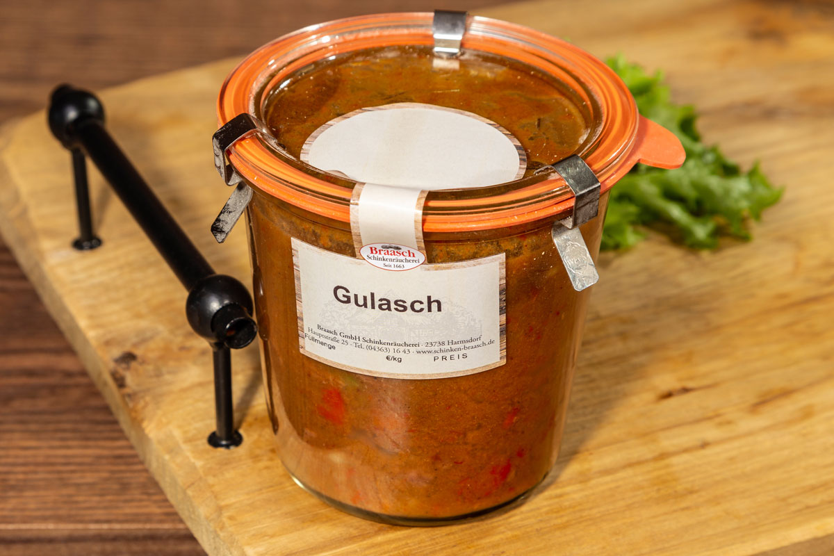 Deftiges Rindergulasch
