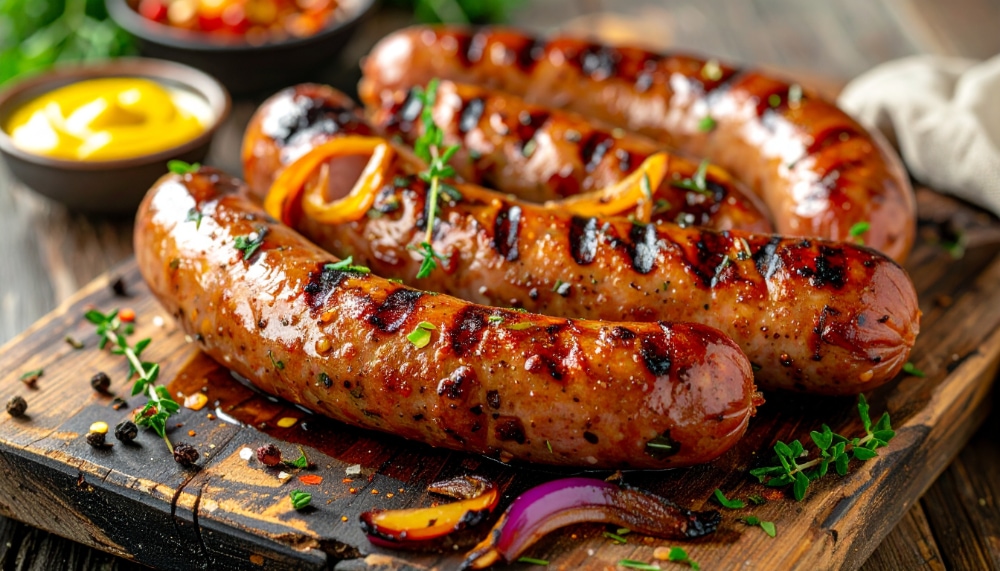 Chili-Käse Bratwurst
