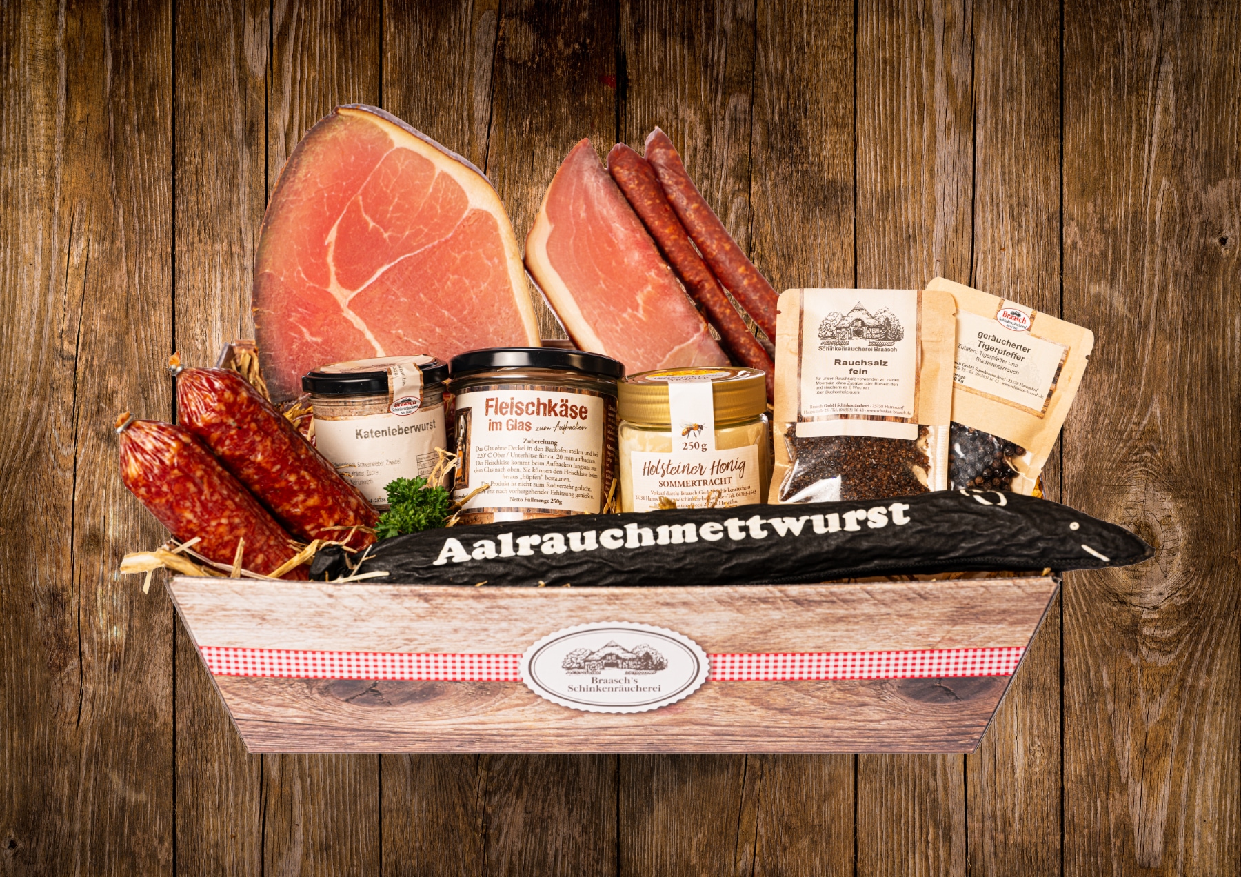 Holsteiner Präsentkorb Nr. 7 (Picknickkorb)