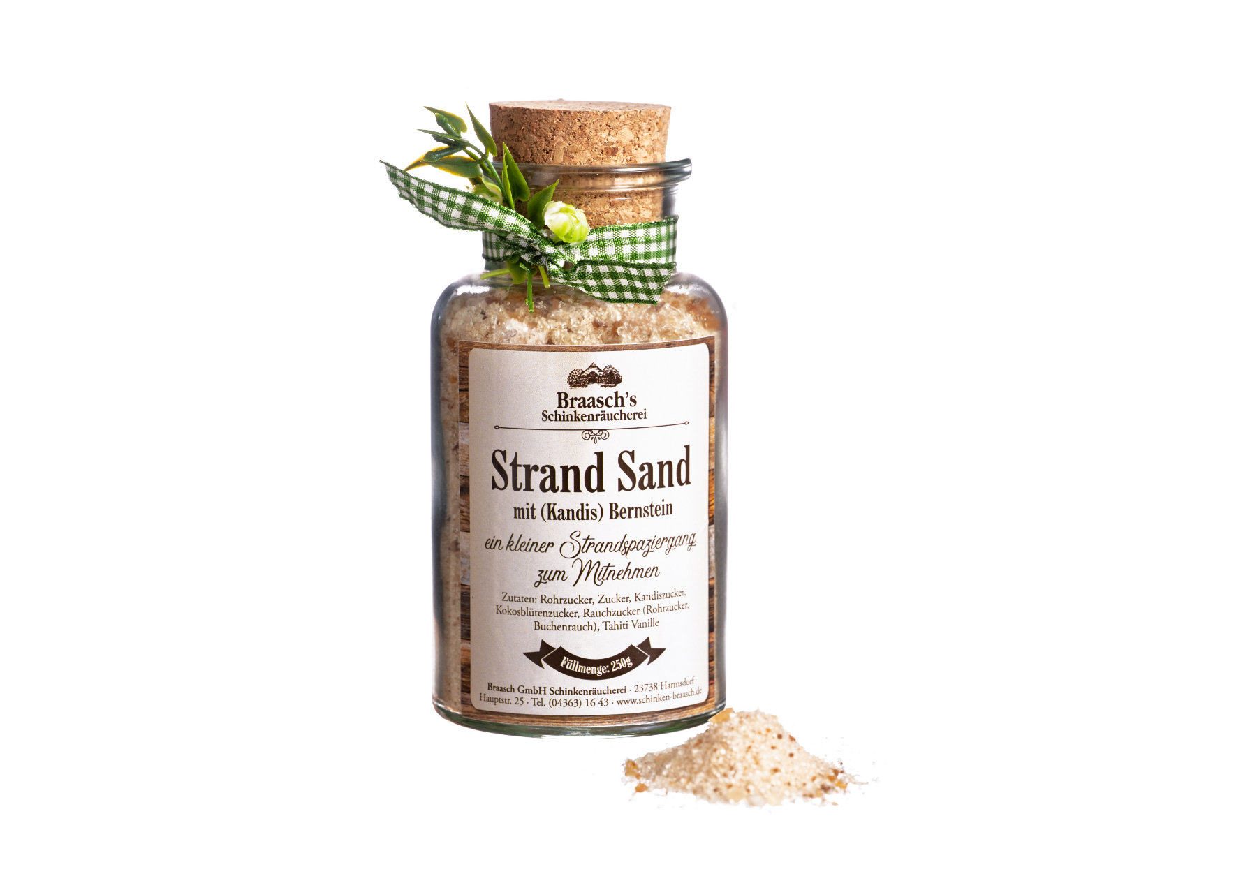 Strand Sand im Glas 250g