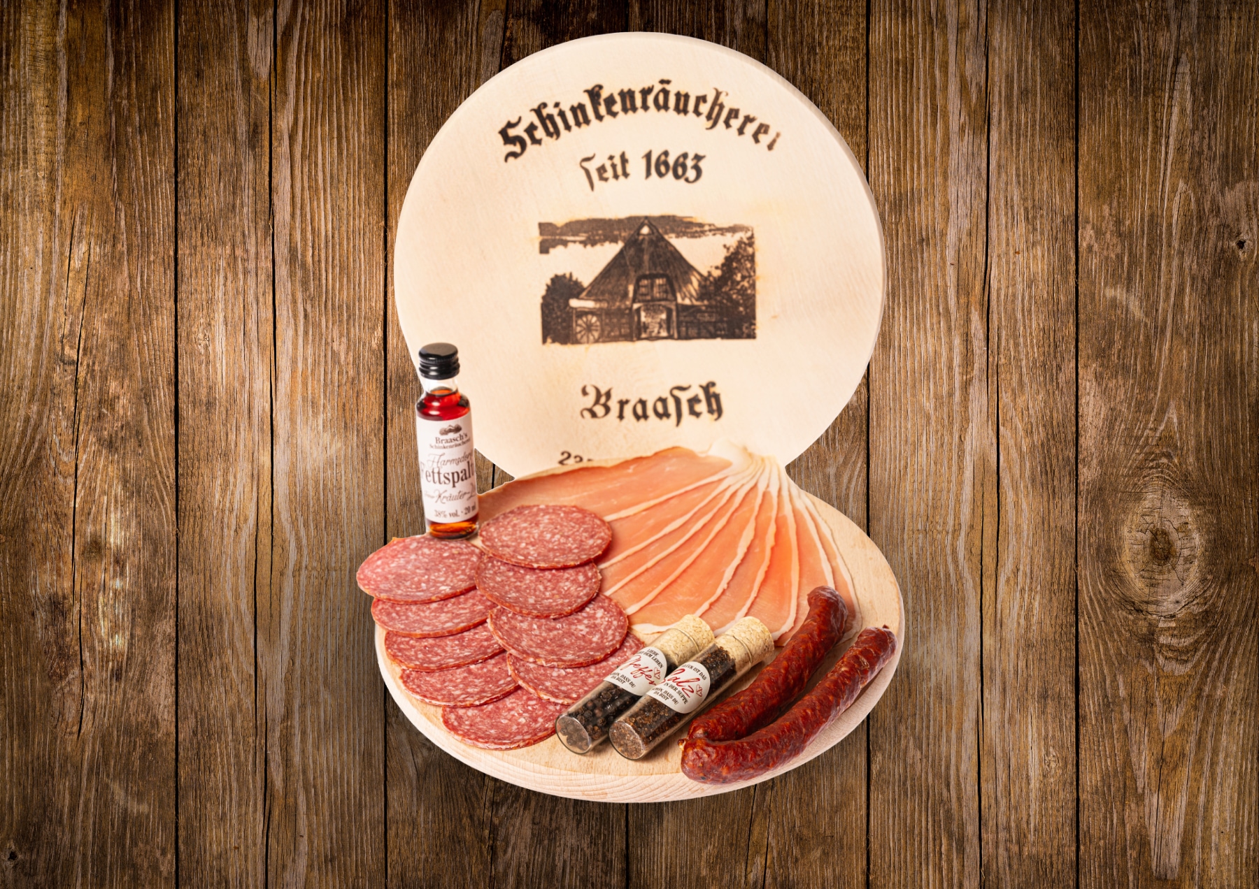 Holsteiner Präsentkorb Nr. 4 (Herrengedeck)