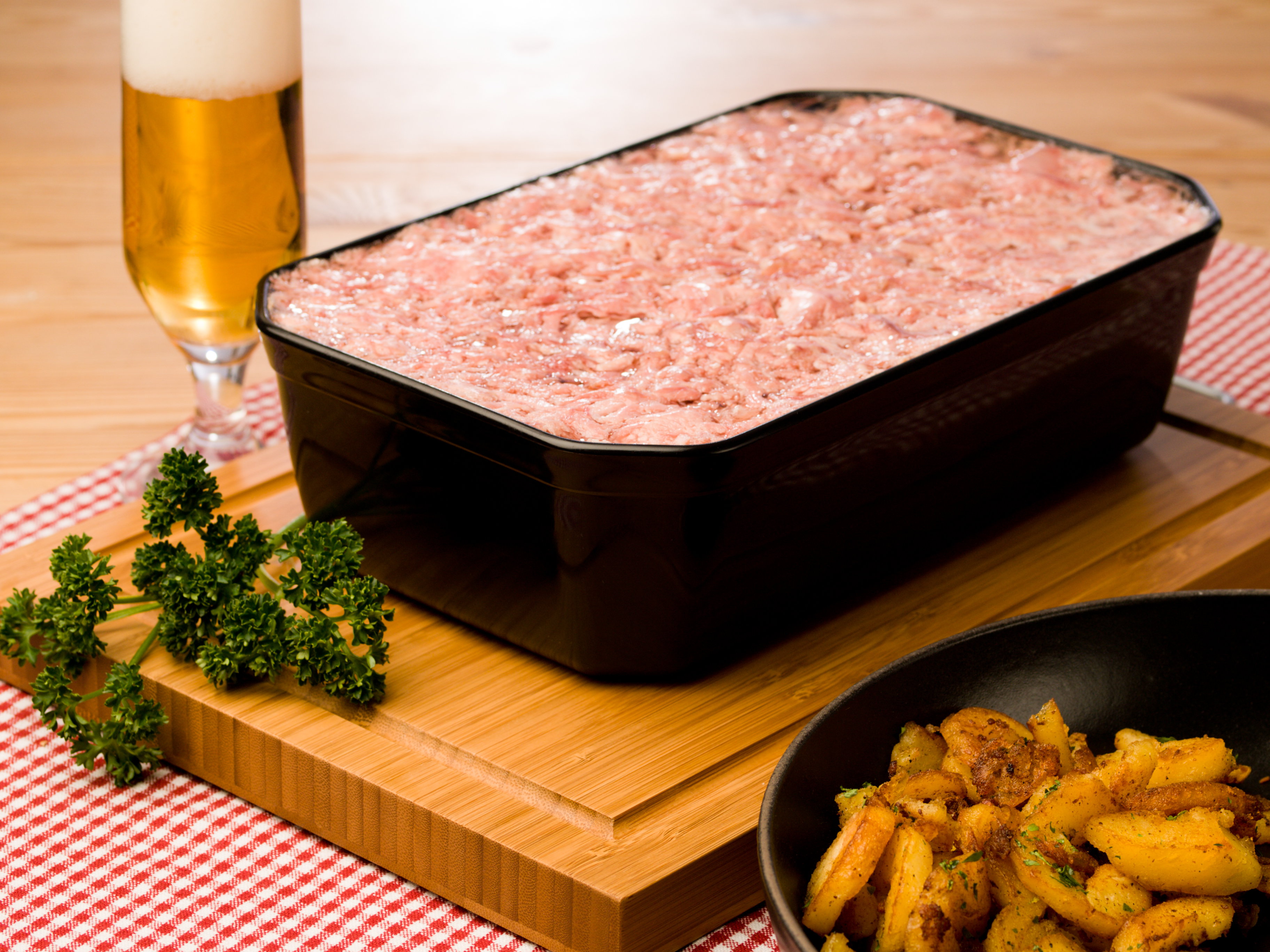 Harmsdorfer Sauerfleisch im Block