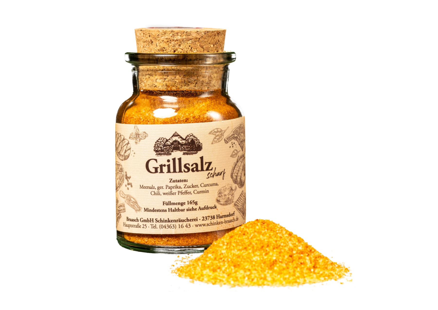 Grillsalz-Gewurz Grillsalz scharf Gewürz