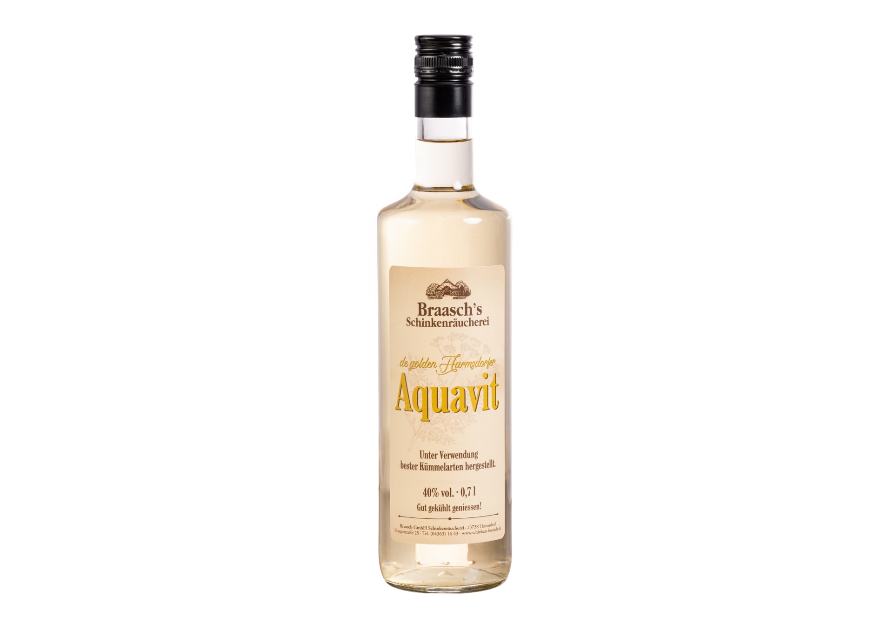 de-golden-Harmsdorfer-Aquavit-0-7-neu de golden Harmsdorfer Aquavit 40%