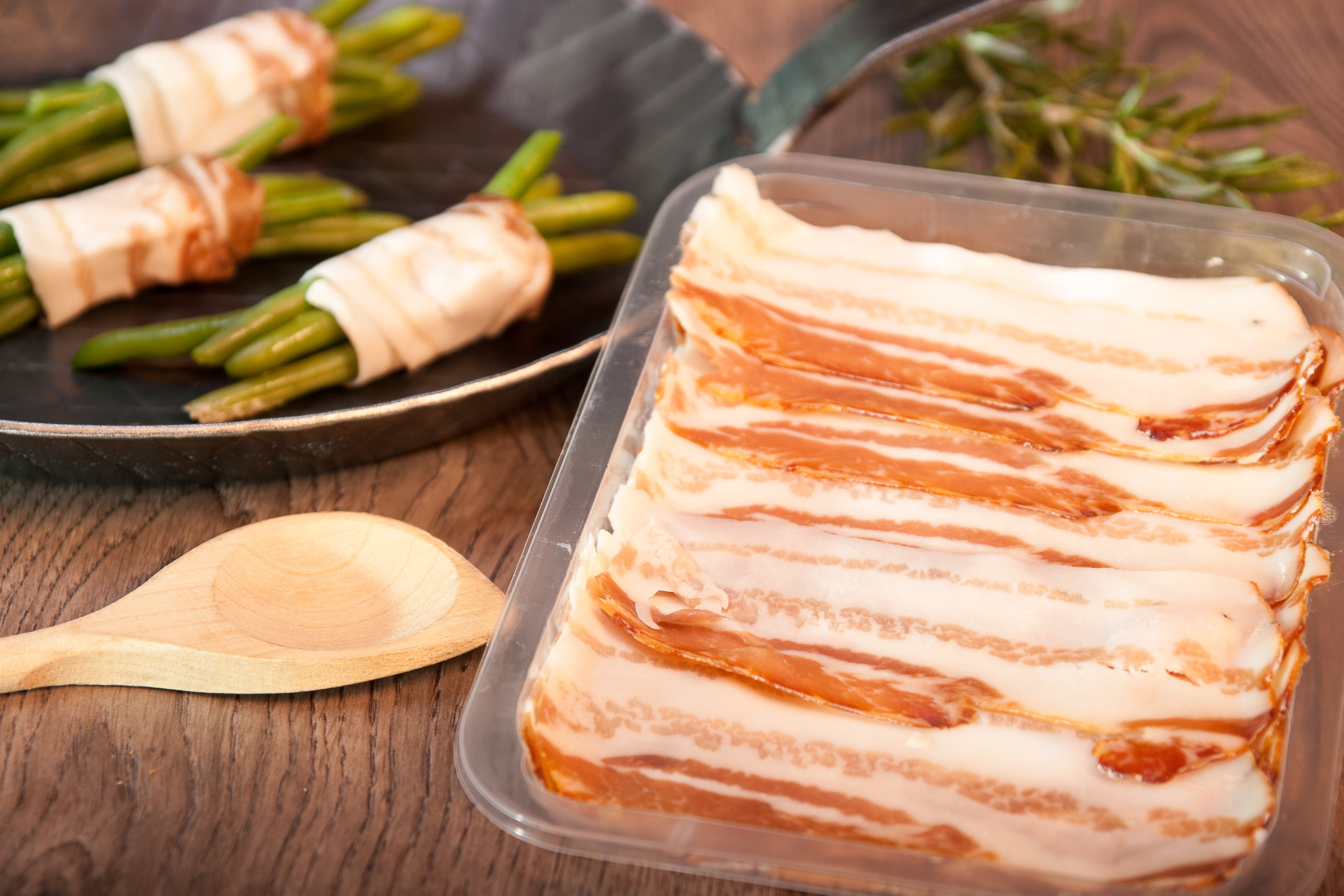 Bauchspeck in Scheiben