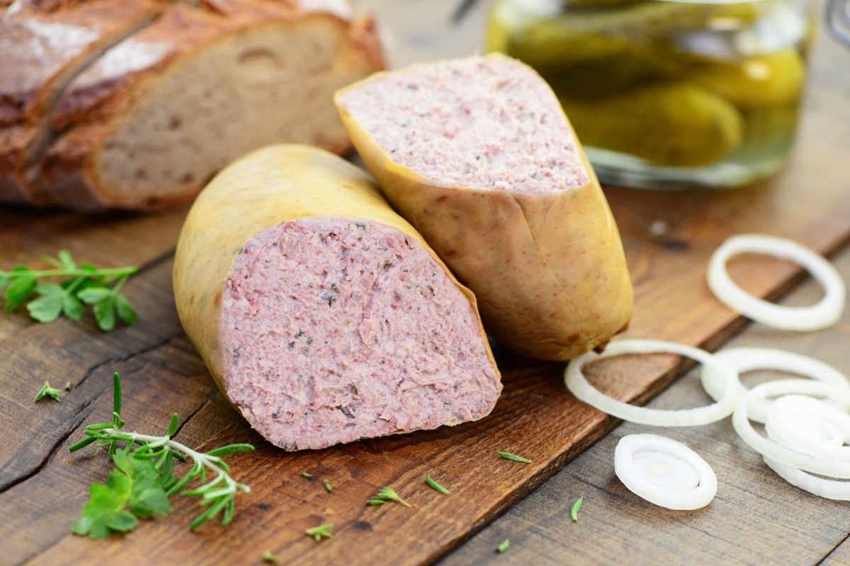 Kräuterleberwurst Kräuterleberwurst