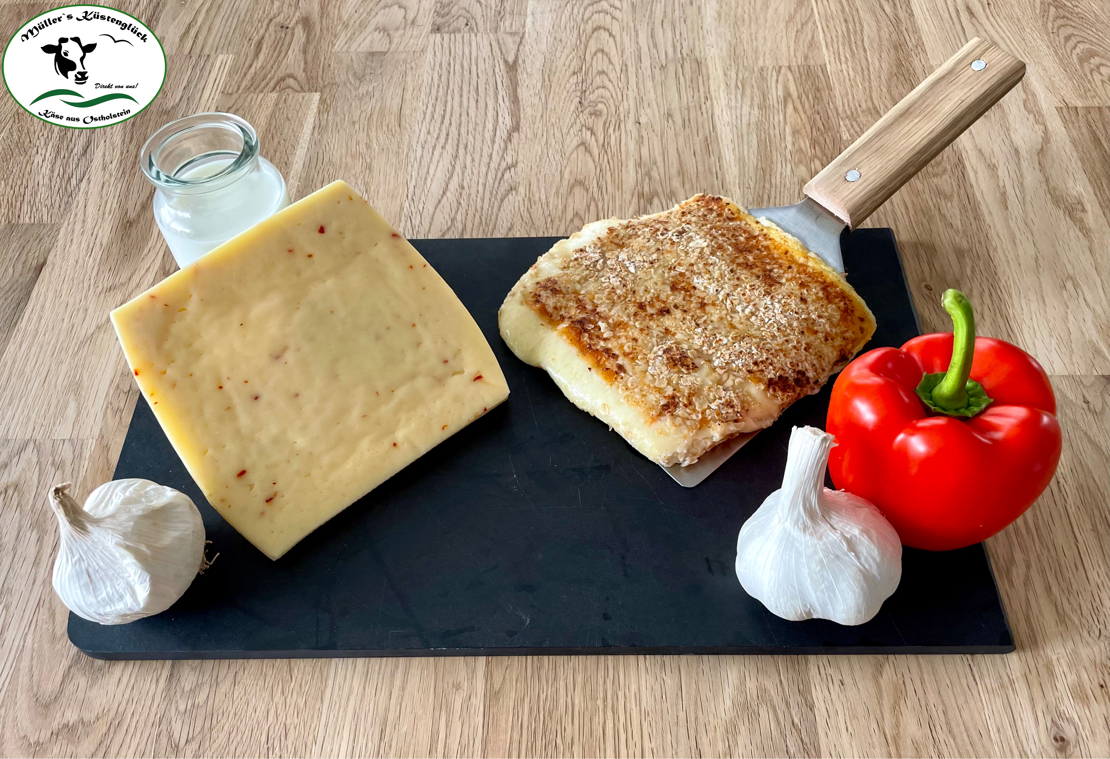 Grillkäse Paprika/Knoblauch